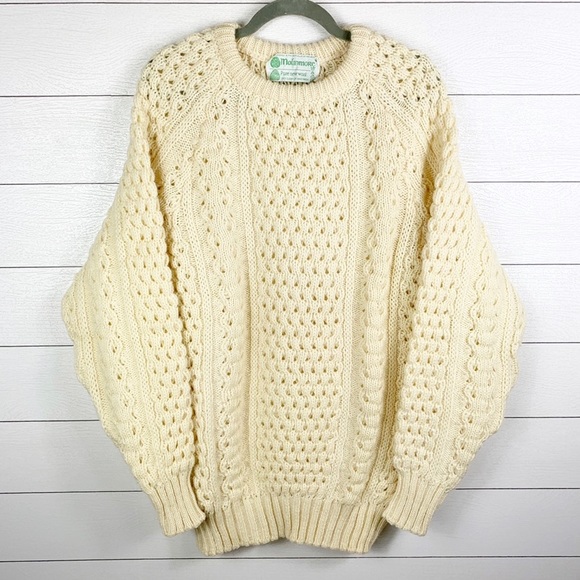 Malinmore Other - Malinmore Pure Wool Fisherman’s Sweater Crew Neck